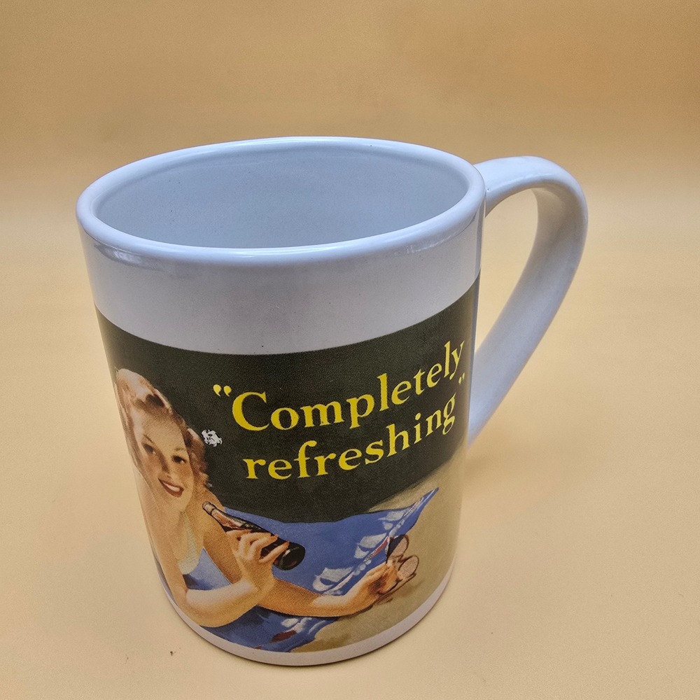 Retro Coca Cola Retro Pin Up Girl Mug Delicious Refreshing Gibson Collectible